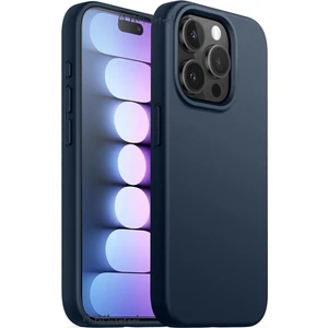 M.TK Moveteck Apple Iphone 15 Pro Max Kılıf Kamera Çıkıntılı Içi Kadife Süet Yumuşak Lansman Renkli Silikon Grade Liquid Kapak