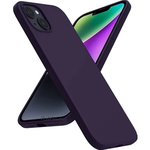 M.TK Moveteck Apple Iphone 15 Plus Kılıf Kamera Çıkıntılı Içi Kadife Süet Yumuşak Lansman Renkli Silikon Grade Liquid Kapak