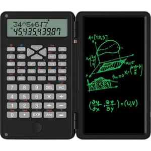 ZH69 Dijital Ekranlı Stylus 6 Inç Hesap Makinesi Dual Bilimsel Fonksiyonlu Katlanabilir