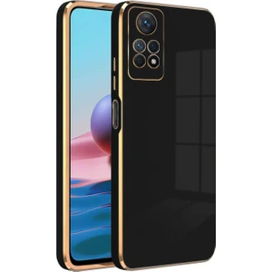 Kzy Xiaomi Redmi Note 12 Pro 4g Kapak Kamera Korumalı Lazer Kesim Lüx Silikon Kılıf - Siyah