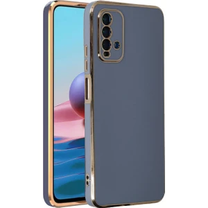 Kzy Xiaomi Redmi 9t Kapak Kamera Korumalı Lazer Kesim Lüx Silikon Kılıf - Petrol Mavisi