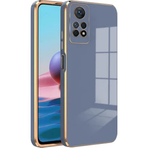 Kzy Xiaomi Redmi Note 12 Pro 4g Kapak Kamera Korumalı Lazer Kesim Lüx Silikon Kılıf - Petrol Mavisi