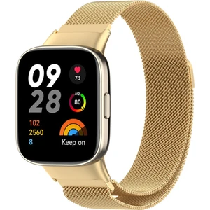 Xiaomi Redmi Watch 3 Metal Mıknatıslı Kordon Kayış - KY77