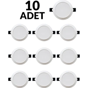 Hero Led 10'lu Paket 8 Watt Slim Backlight LED Panel