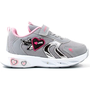 Fast Step Unisex Çocuk Günlük Hafif Rahat Esnek Cırt Cırtlı Sneaker Spor Ayakkabı 461xca204