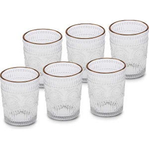 Sunflower 6'lı Su Bardağı Gold 250 ml