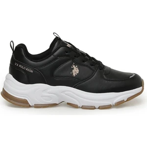 U.S. Polo Assn. SORLEY PU 3PR Siyah Kadın Sneaker