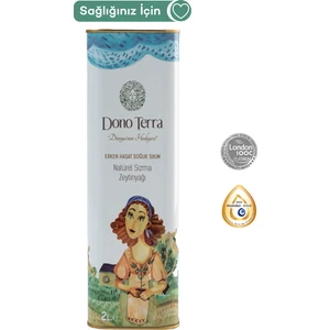 Dono Terra Natürel Sızma Zeytinyağı - Trilye Erken Hasat Soğuk Sıkım Natürel Sızma Zeytinyağı