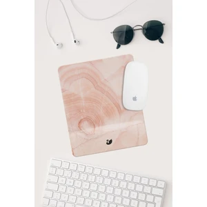 Baskı Tech Mermer Desenli Bilek Destekli Dikdörtgen Mouse Pad Mouse Altlığı