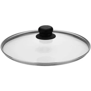 Temperli Isıya Dayanıklı Cam Kapak Büyük Boy 38 cm