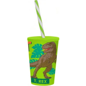 Desenli Pipetli Bardak 340 cc