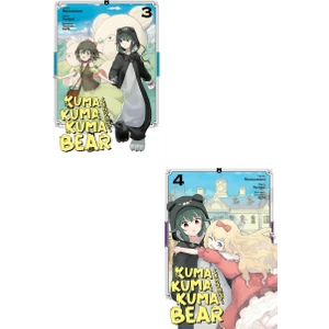 Kuma Kuma Kuma Bear 3-4. Ciltler Manga Seti - Kumanano