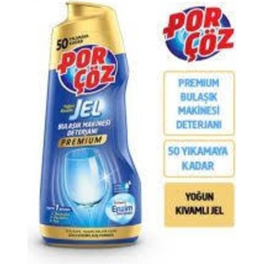 Porçöz Jel Bulaşık Makinası Deterjanı 900 ml Yeşil Renkli Fiyatı
