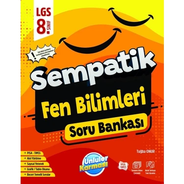 Ünlüler Karması 8. Sınıf Fen Bilimleri Sempatik Soru Bankası