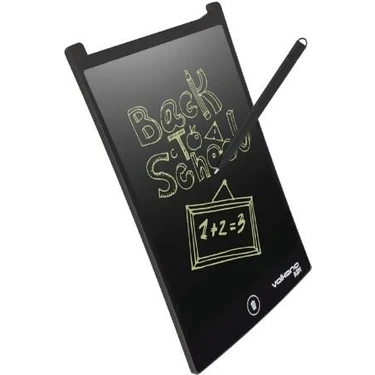 Volkano Doodle Writing Tablet LCD 8.5 Inç Dijital Kalemli Çizim Yazı Tahtası Grafik Not Yazma