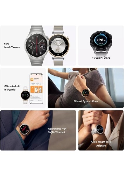 HUAWEI Watch GT4 41mm - Beyaz