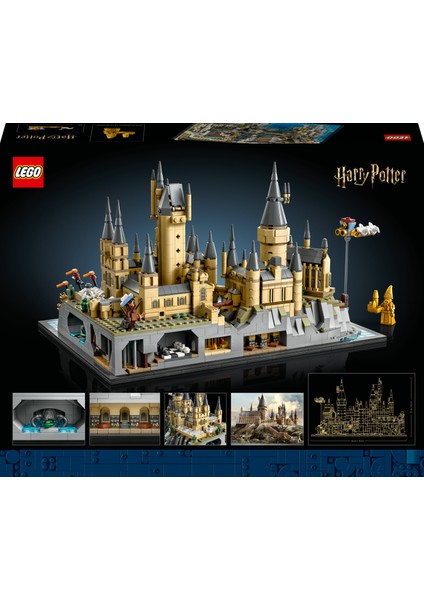 Harry Potter™ Hogwarts™ Şatosu ve Bahçesi 76419 - Yetişkin Hayranlar için Yaratıcı Model Yapım Seti (2660 Parça)