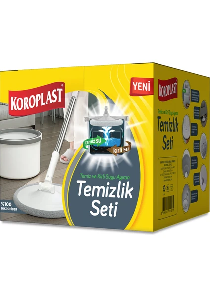 Mop Temizlik Seti Beyaz- YENİ