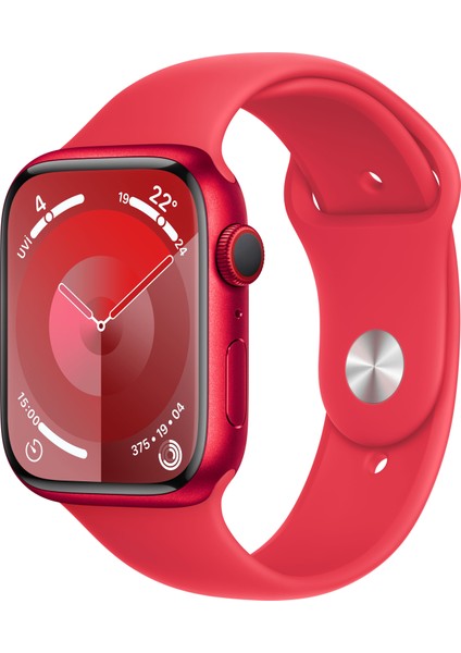 Watch Seri 9 Gps + Cellular 45MM (Product)Red Alüminyum Kasa Spor Kordon - S/m MRYE3TU/A