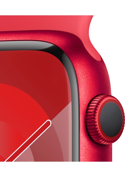 Watch Seri 9 Gps + Cellular 45MM (Product)Red Alüminyum Kasa Spor Kordon - S/m MRYE3TU/A
