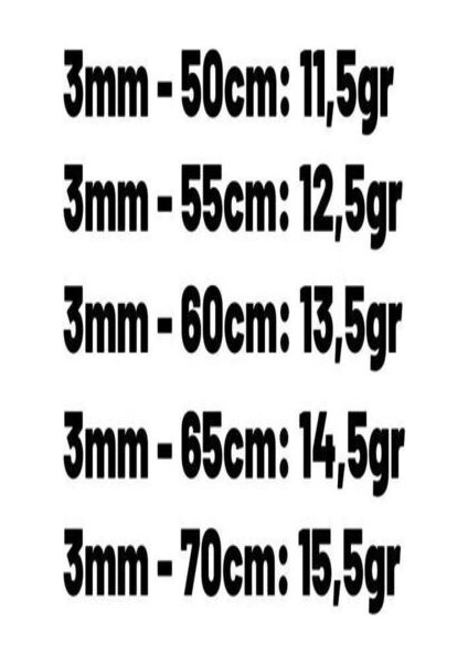 Vog 3mm Top Zincir Model 925 Ayar Gümüş Erkek Kadın Kolye Zincir fiyatları