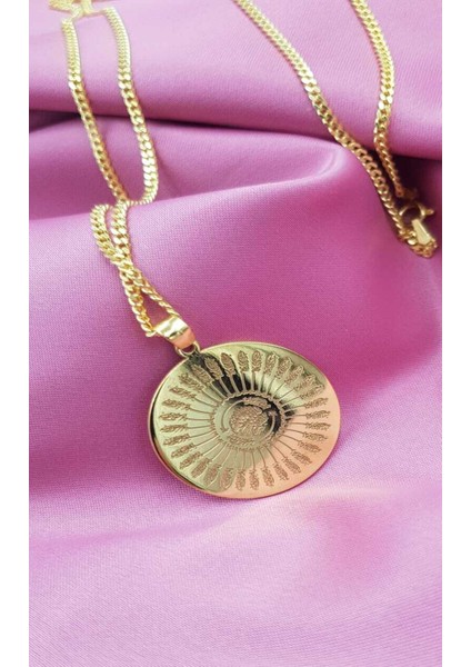 Vog 35 Besmele Sarı Renk 925 Ayar Gümüş Kolye Zincir fiyatları