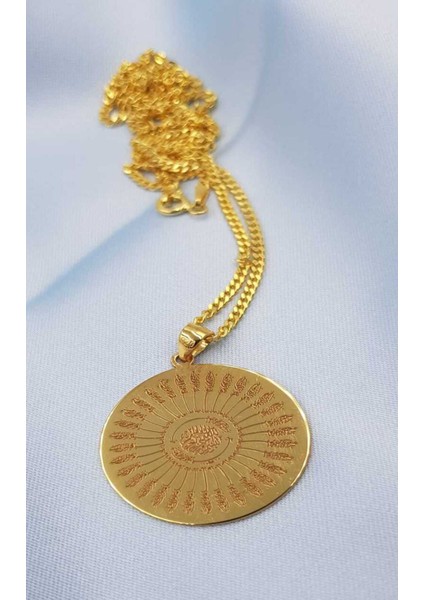 Vog 35 Besmele Sarı Renk 925 Ayar Gümüş Kolye Zincir indirimleri