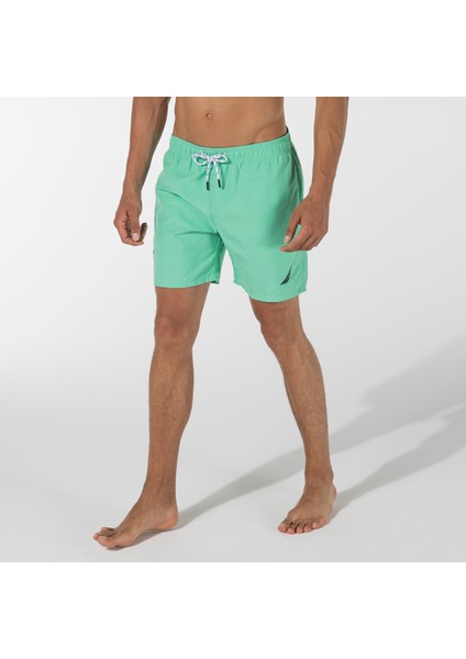Erkek Yeşil Regular Fit Deniz Şortu T35101T.3QM fiyatları