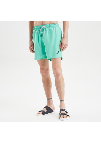 Erkek Yeşil Regular Fit Deniz Şortu T35101T.3QM fırsatları