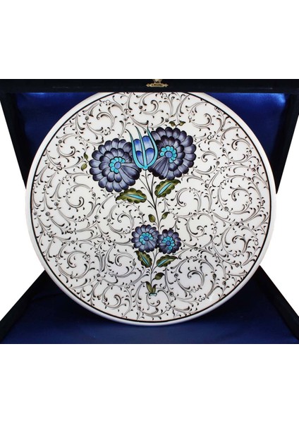 Yeni Ev Hediyesi 30cm İznik Çini Tabak