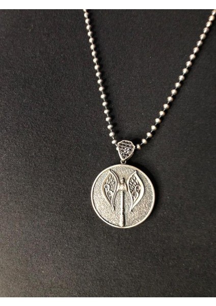 Vog Gotik Tasarım Çift Yönlü Viking Balta ve Vegvisir Viking Pusulası 925 Ayar Gümüş Kolye fırsatları