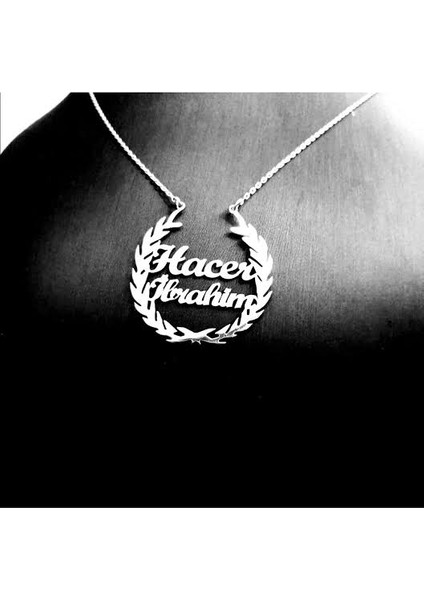 Vog Kişiye Özel Defne Yapraklı Isim Kolye Beyaz,sarı ve Roze Renk Seçenekleri Ile fiyatları