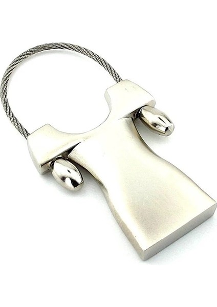 Düşük Kol Kadın Elbise Çelik Halatlı Metal Anahtarlık modelleri