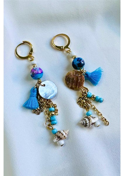 Etnik Bohem Deniz Yıldızı Küpe