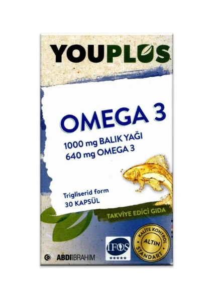 Omega 3 30 Kapsül