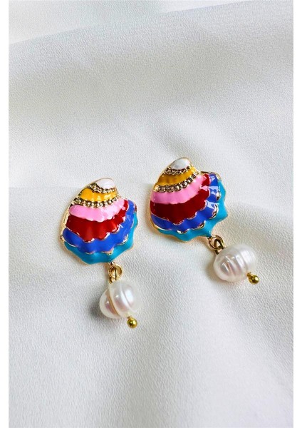 Midye Sea Shell Küpe