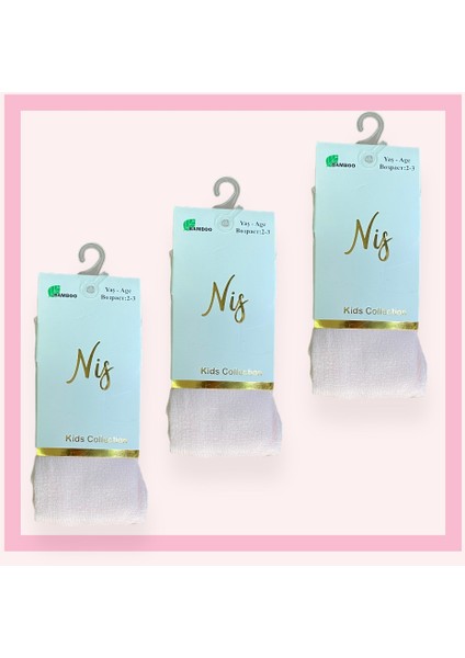 3'lü Külotlu Çocuk Çorabı Pembe fiyatları