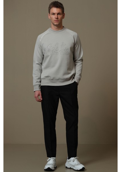 Bert Erkek Sweatshirt Siyah