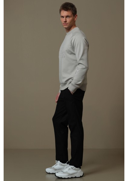Bert Erkek Sweatshirt Siyah