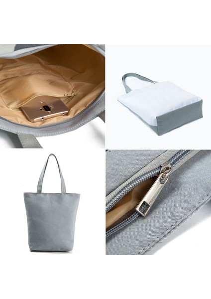 HL3048 Afro Kadın Baskılı Pretty Omuz Eko Taşınabilir Alışveriş Yüksek Kapasiteli Plaj Pratik Tote Çantası (Yurt Dışından)