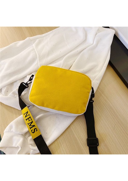 Kare Kadın Kanvas Karikatür Tavuk Messenger Kadın Için Öğrenci Sevimli Kız Omuz Kadın Alışveriş Crossbody Çantası (Yurt Dışından) modelleri