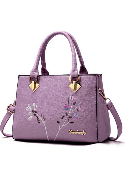 3 Zarif Kare Omuz Tote Kadın Tasarımcı Kadın Yay Tatlı Messenger Crossbody Çantası (Yurt Dışından)