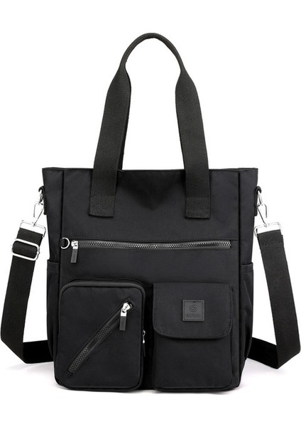 456- Messenger Naylon Kadın Omuz Büyük Kapasiteli Küçük ve Kadın Telefonu Crossbody Çantası (Yurt Dışından)