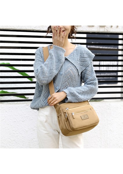 456- Messenger Naylon Kadın Omuz Büyük Kapasiteli Küçük ve Kadın Telefonu Crossbody Çantası (Yurt Dışından) fırsatları