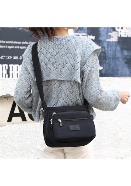 456- Messenger Naylon Kadın Omuz Büyük Kapasiteli Küçük ve Kadın Telefonu Crossbody Çantası (Yurt Dışından) indirimleri