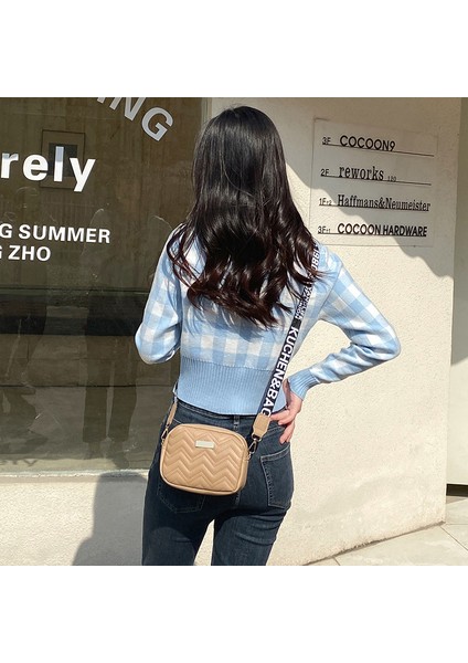 Kadın Için Askılı Eğilim Lingge Nakış Kamera Kadın Omuz Kadın Kadın Için Crossbody Çantası (Yurt Dışından) fırsatları