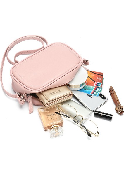 Fengdong Mini Omuzdan Askili Kadın Flep Küçük Kadın Için Crossbody Postacı Deri Telefon Eşi Için Hediye Çantası (Yurt Dışından) fırsatları