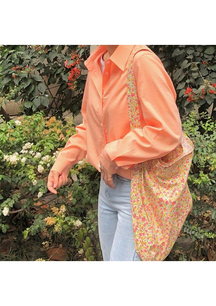Suc Vintage Çiçek Omuz Kadın Için Crossbody Retro Kadın Ince Pamuklu Bez Seyahat Tote Kadın Büyük Alışveriş Çantası (Yurt Dışından) modelleri