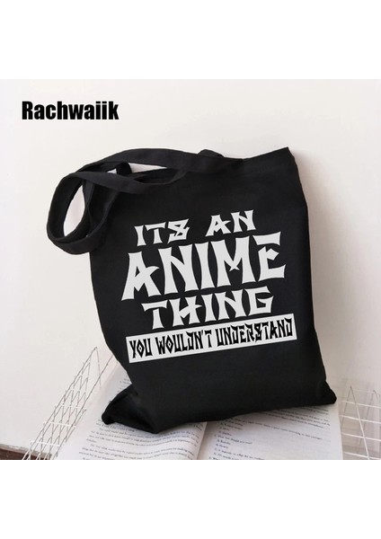 2100 90S Goth Gotik Alışveriş Grafik Tote Harajuku Alışveriş Kadın Kanvas Omuz Kadın Ulzzang Komik Eko Büyük Kapasiteli Çantası (Yurt Dışından)