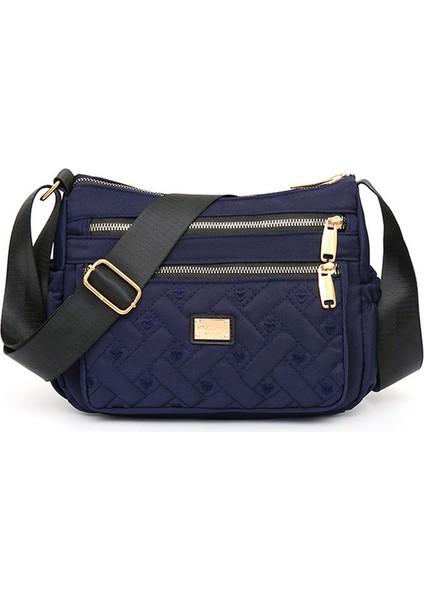 Koyu Kadın Için Crossbody Omuz Naylon Su Geçirmez Messenger Kadın Seyahat Kanvas Anne Için Hediye Çantası (Yurt Dışından)